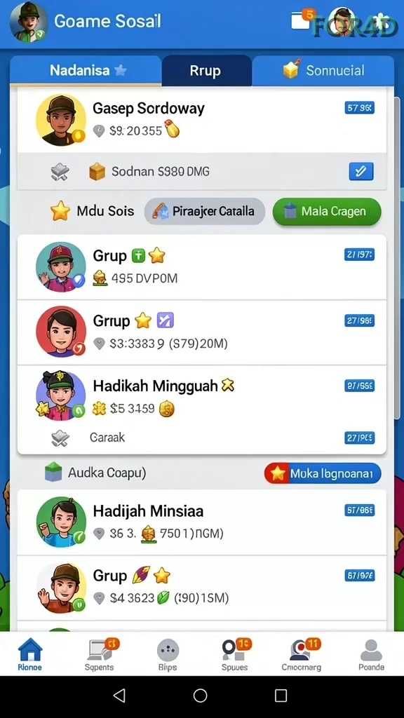 Cuplikan layar TOGEL62 — pengaturan akun