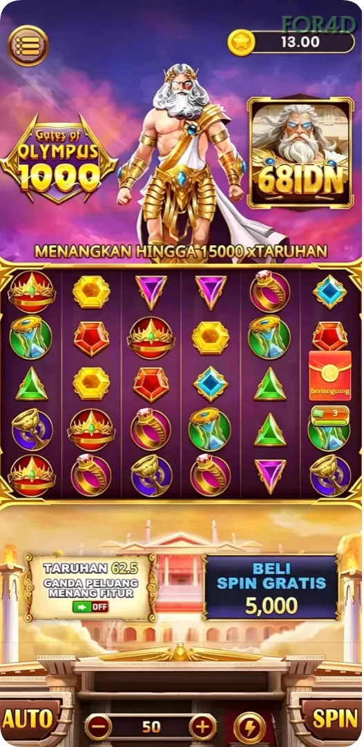 Cuplikan layar MIMPI303 — halaman utama